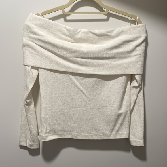 Club Monaco size small off the shoulder top - Picture 1 of 7